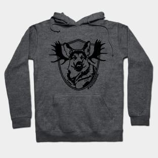 Simply Moosedog (single sided print) Hoodie